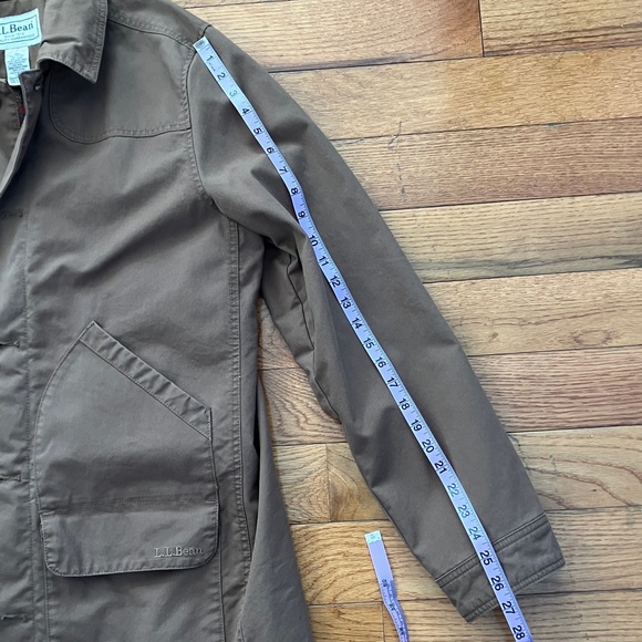 L.L. Bean - Men’s Tan Original Field Coat with Wool/Nylon Liner - Large - Picture 7 of 14